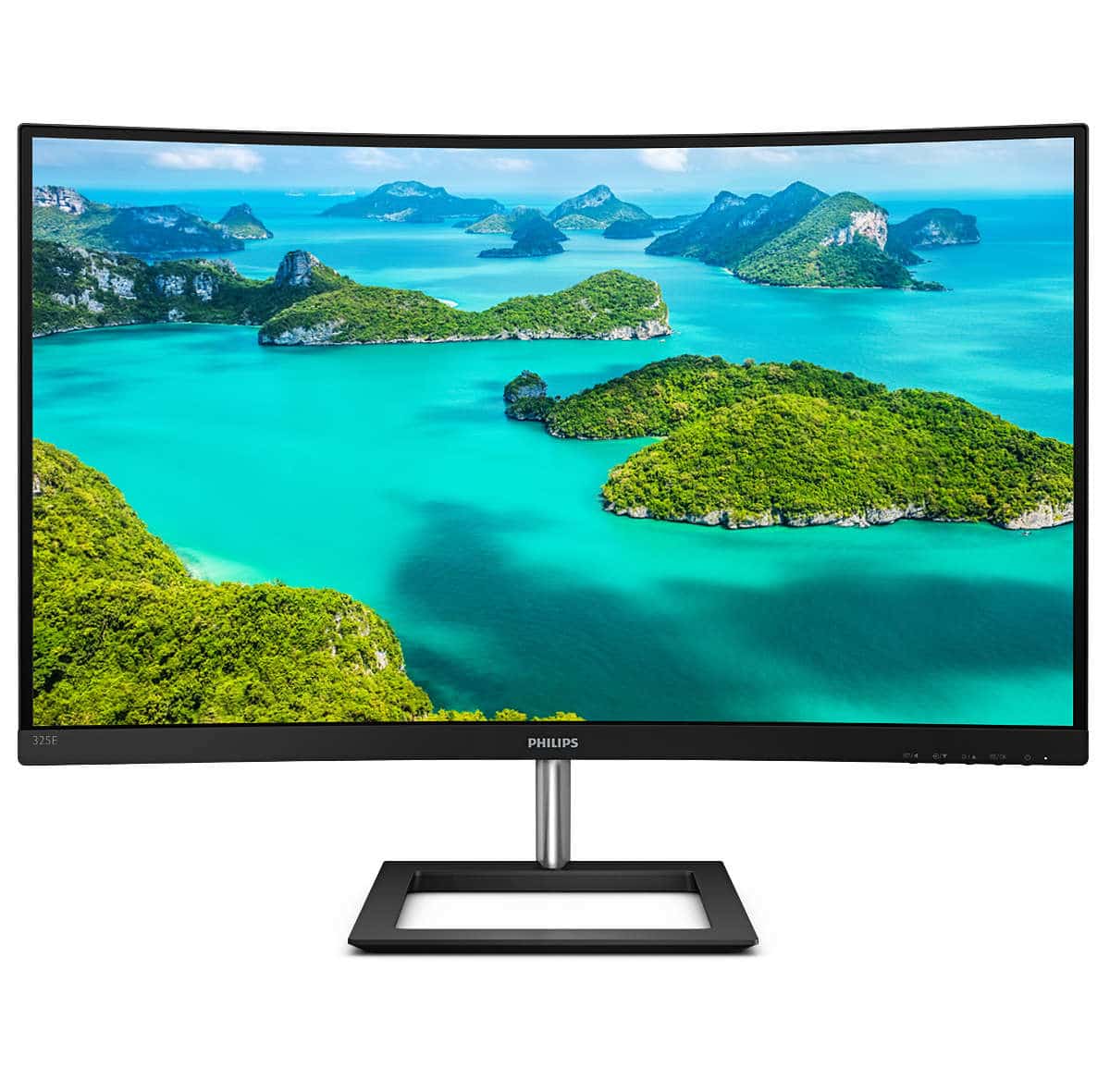 Philips Philips E Line 325E1C/00 computerskærm 80 cm (31.5") 2560 x 1440 pixel Quad HD LCD Sort