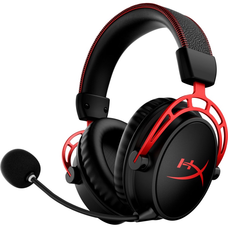 HP HyperX Cloud Alpha – trådløst gaming-headset (sort-rød)