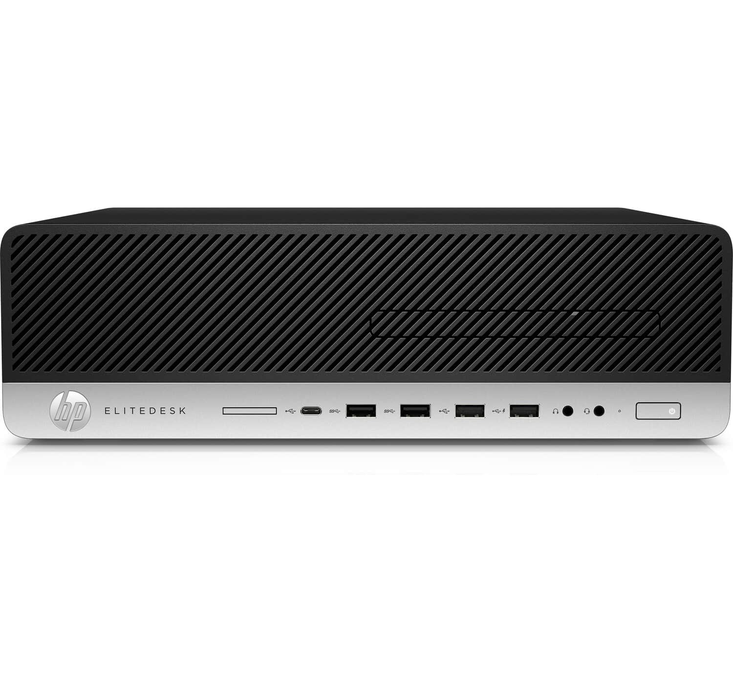 T1A T1A HP EliteDesk 800 G3 Refurbished Intel® Core&trade; i5 i5-7500 8 GB DDR4-SDRAM 240 GB SSD Windows 10 Pro SFF PC Sort, Sølv