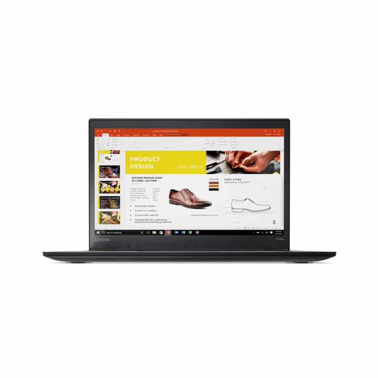 T1A T1A Lenovo ThinkPad T470s Refurbished Intel® Core™ i5 i5-6300U Laptop 35,6 cm (14") Fuld HD 8 GB DDR4-SDRAM 256 GB SSD Wi-Fi 5 (802.11ac) Windows 10 Pro Sort