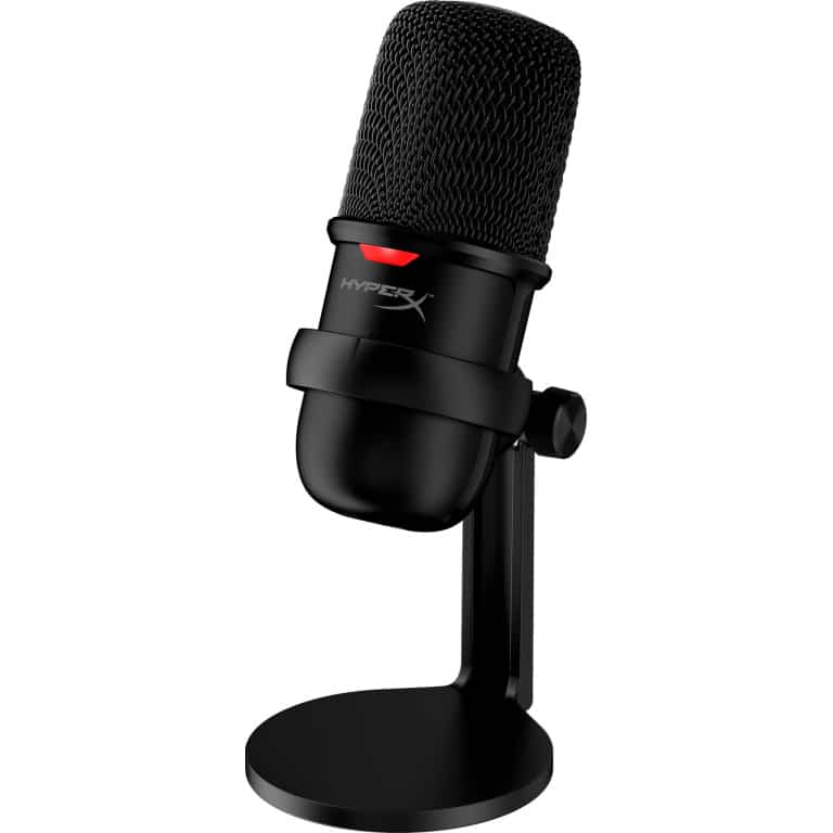 Second image of HP HyperX SoloCast - USB Microphone (Black) Sort Pc-mikrofon