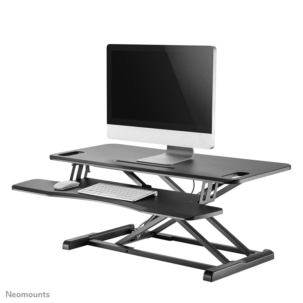 Neomounts Neomounts NS-WS300BLACK desktop arbejdsplads med siddestativ